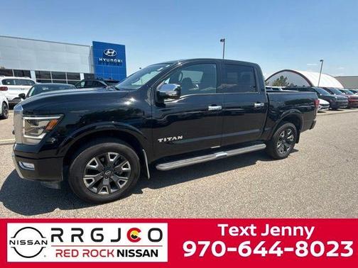 Black 2023 Nissan Titan Platinum Reserve