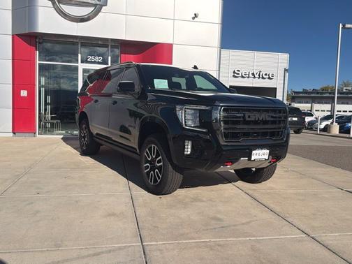 Black 2021 GMC Yukon XL AT4