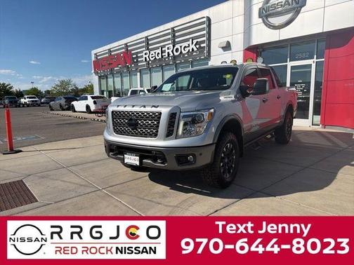Brilliant Silver Metallic 2018 Nissan Titan PRO-4X