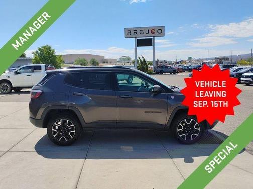 Granite Crystal Clearcoat Metallic 2021 Jeep Compass Trailhawk