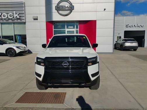 Glacier White 2026 Nissan Frontier SV