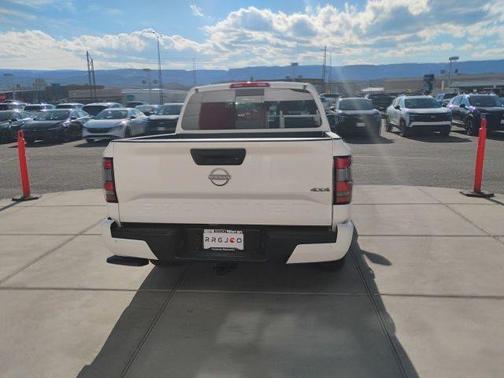 Glacier White 2026 Nissan Frontier SV