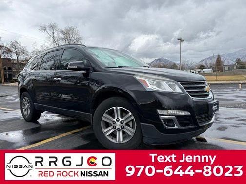 Mosaic Black Metallic 2017 Chevrolet Traverse 1LT