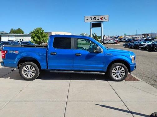 Lightning Blue 2018 Ford F-150 XL