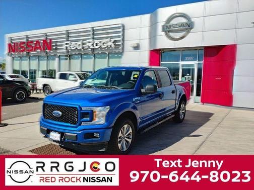 Lightning Blue 2018 Ford F-150 XL