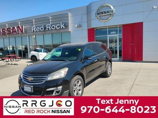 Mosaic Black Metallic 2017 Chevrolet Traverse 1LT