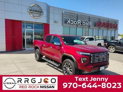 Volcanic Red 2024 GMC Canyon Denali