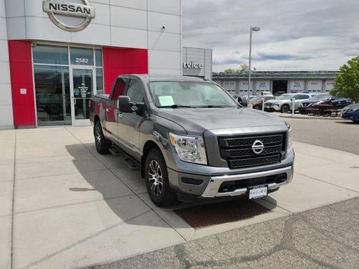 Gun Metallic 2021 Nissan Titan SV