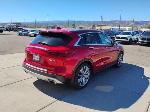Dynamic Sunstone Red 2020 INFINITI QX50 SENSORY