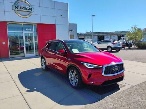 Dynamic Sunstone Red 2020 INFINITI QX50 SENSORY