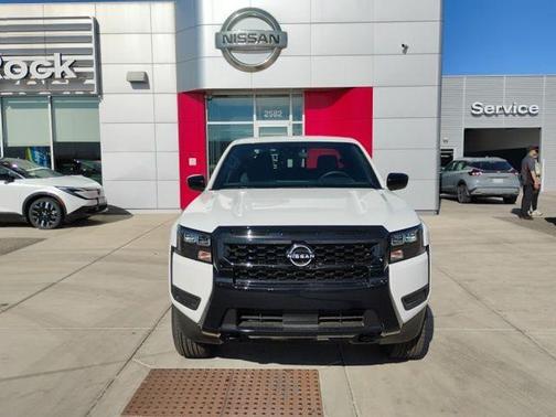 Glacier White 2026 Nissan Frontier SV