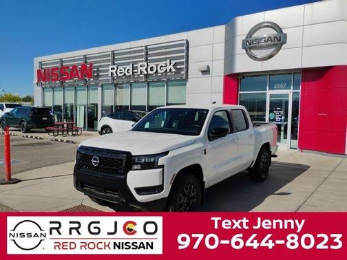 Glacier White 2026 Nissan Frontier SV