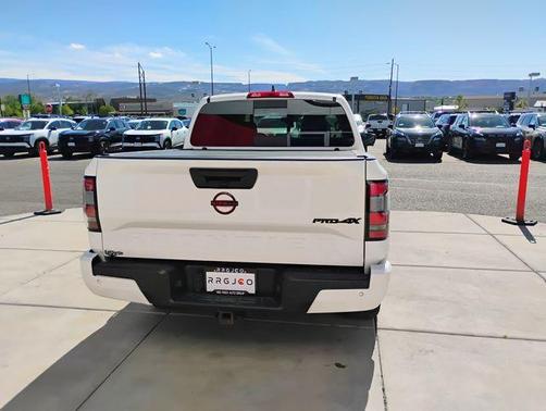 Glacier White 2023 Nissan Frontier PRO-4X