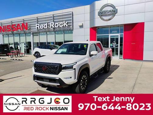 Glacier White 2023 Nissan Frontier PRO-4X