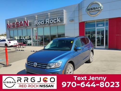 Blue Metallic 2019 Volkswagen Tiguan 2.0T SE