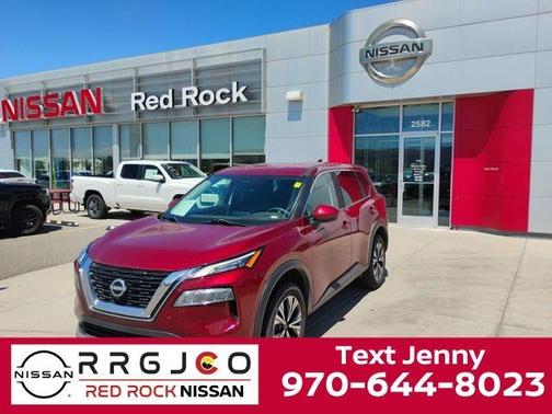Scarlet Ember 2023 Nissan Rogue SV