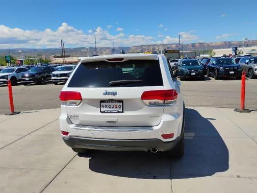 Bright White Clearcoat 2016 Jeep Grand Cherokee Limited