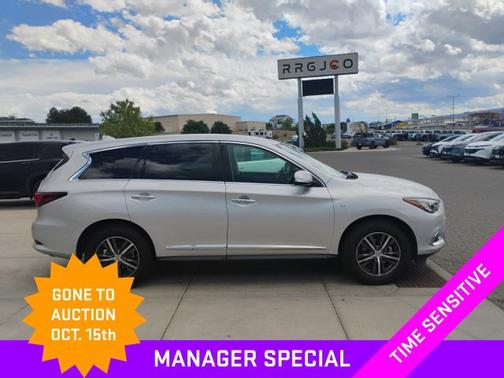 Liquid Platinum 2019 INFINITI QX60 Pure