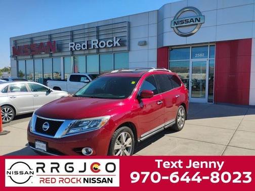 Cayenne Red 2016 Nissan Pathfinder Platinum