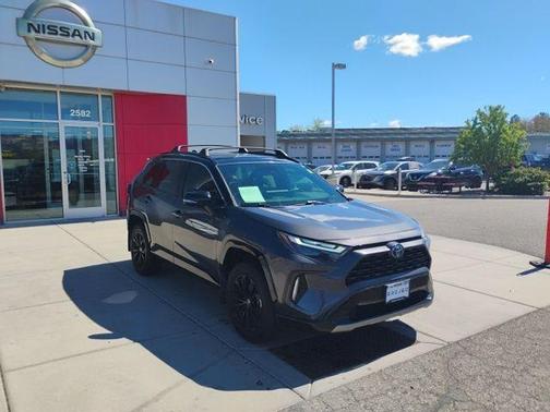 Midnight Black Metallic 2023 Toyota RAV4 Hybrid XSE