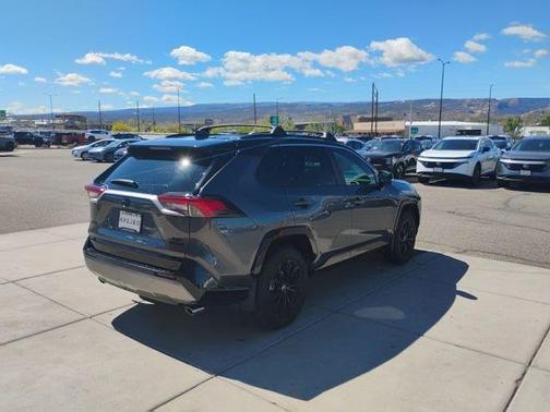 Midnight Black Metallic 2023 Toyota RAV4 Hybrid XSE