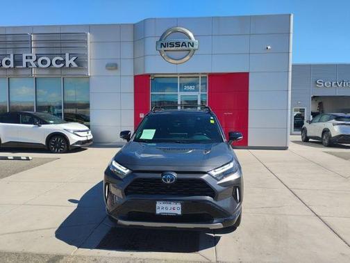 Midnight Black Metallic 2023 Toyota RAV4 Hybrid XSE