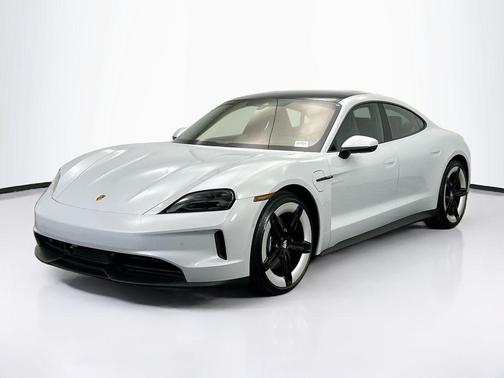 Ice Grey Metallic 2026 Porsche Taycan 4
