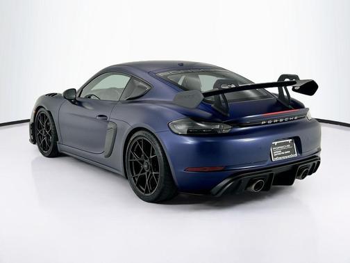 Blue Metallic 2023 Porsche 718 Cayman GT4 RS