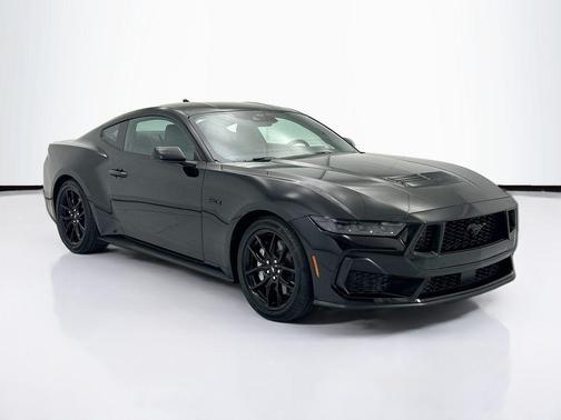 Shadow Black 2025 Ford Mustang GT Premium