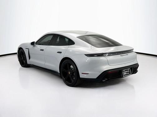 Ice Grey Metallic 2023 Porsche Taycan GTS