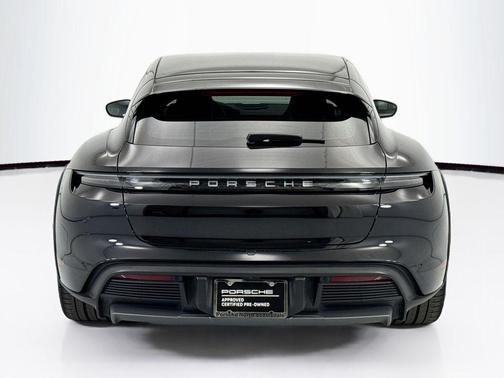 Black 2022 Porsche Taycan 4