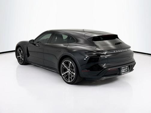 Black 2022 Porsche Taycan 4