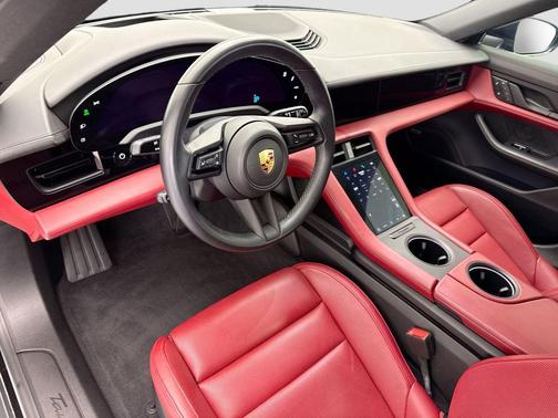 Black 2022 Porsche Taycan 4