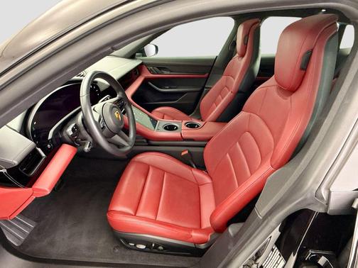 Black 2022 Porsche Taycan 4