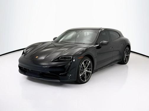 Black 2022 Porsche Taycan 4