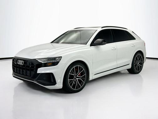 Glacier White 2021 Audi SQ8 4.0T Prestige