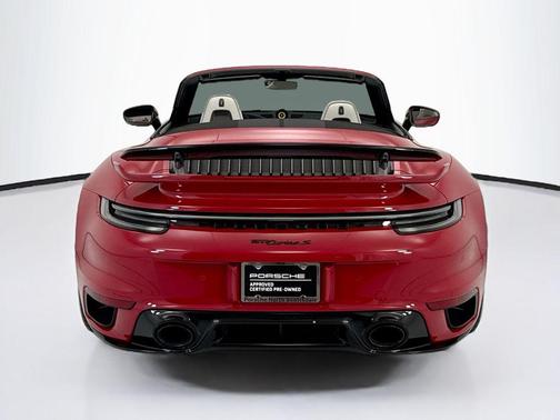 Red 2024 Porsche 911 Turbo S