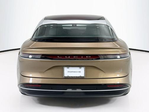 Gold 2022 Lucid Air Dream Edition