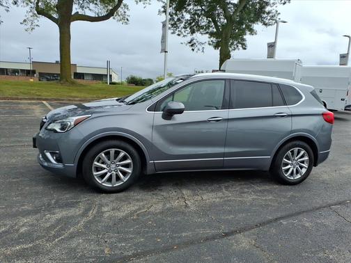 Satin Steel Metallic 2019 Buick Envision Essence