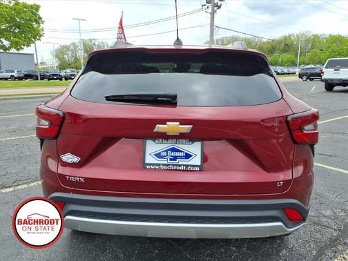 Crimson Metallic 2025 Chevrolet Trax LT