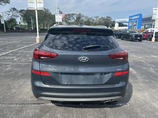 Dusk Blue 2021 Hyundai TUCSON Limited