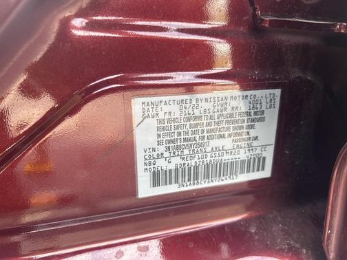 2022 Nissan Sentra SV