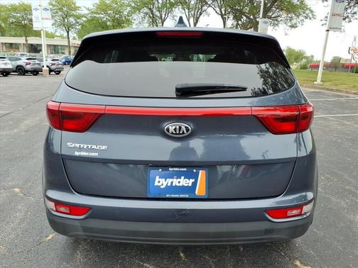 Pacific Blue 2017 Kia Sportage LX