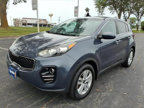Pacific Blue 2017 Kia Sportage LX