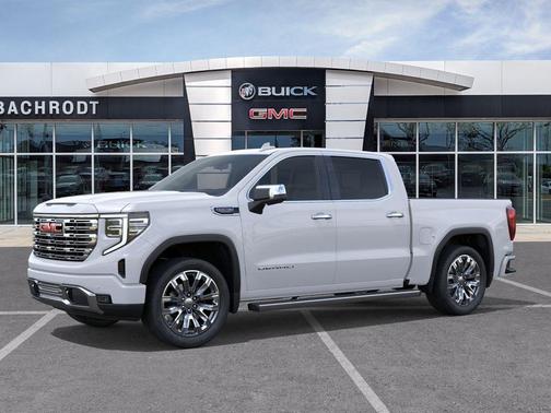 GLACIER WHITE TRICOAT 2026 GMC Sierra 1500 Denali