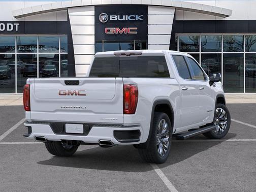 GLACIER WHITE TRICOAT 2026 GMC Sierra 1500 Denali