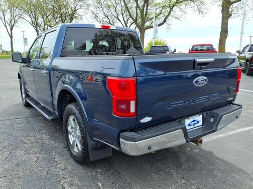 Blue Jeans Metallic 2018 Ford F-150 Lariat