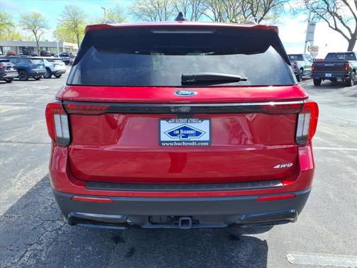 RAPID RED MET TINTED CC 2025 Ford Explorer ST-Line