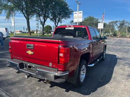 Cajun Red Tintcoat 2018 Chevrolet Silverado 1500 1LT