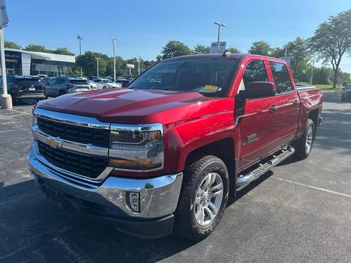 Cajun Red Tintcoat 2018 Chevrolet Silverado 1500 1LT